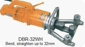 DBR-32WH portable rebar bender/straightner, vergalhões bender / alisador